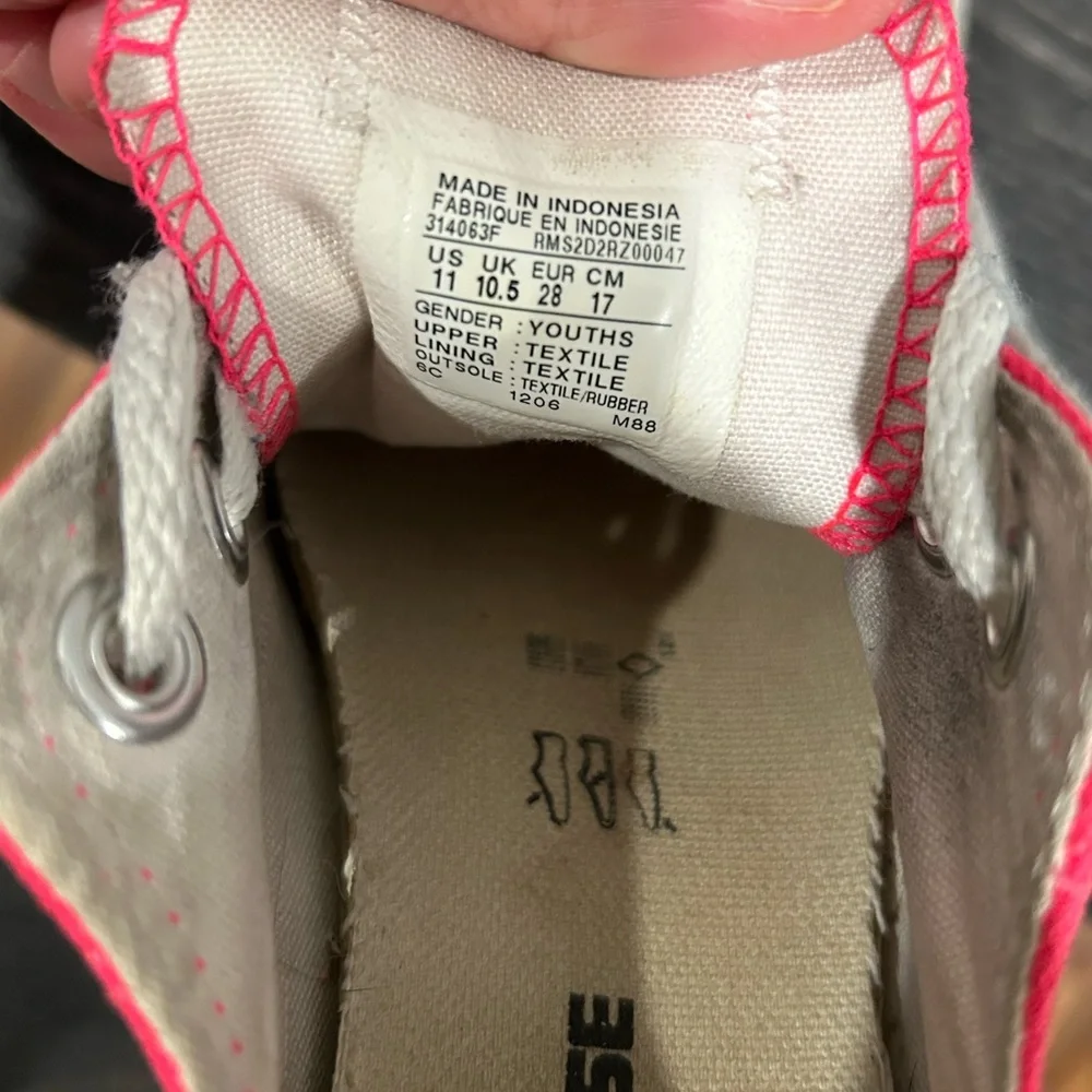 Pink Converse Toddler size 11